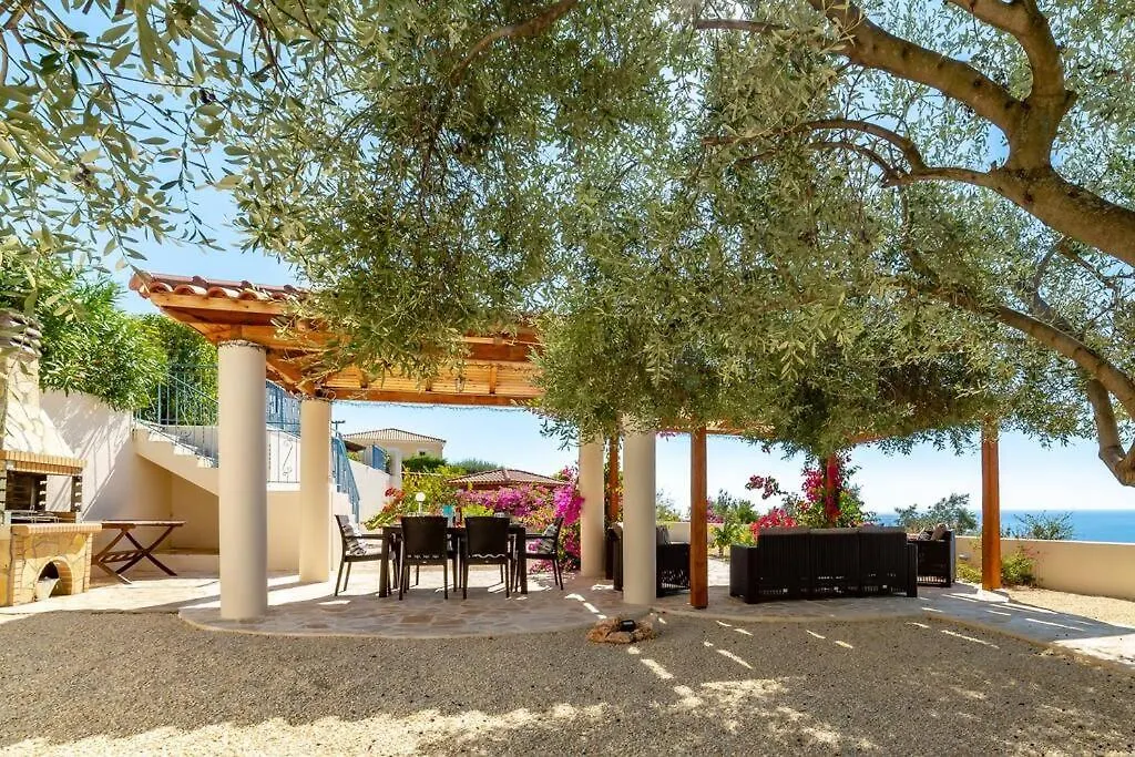 Villa Anna Margarita, Beautiful Modern Villa With Far Reaching Sea Views Livathos