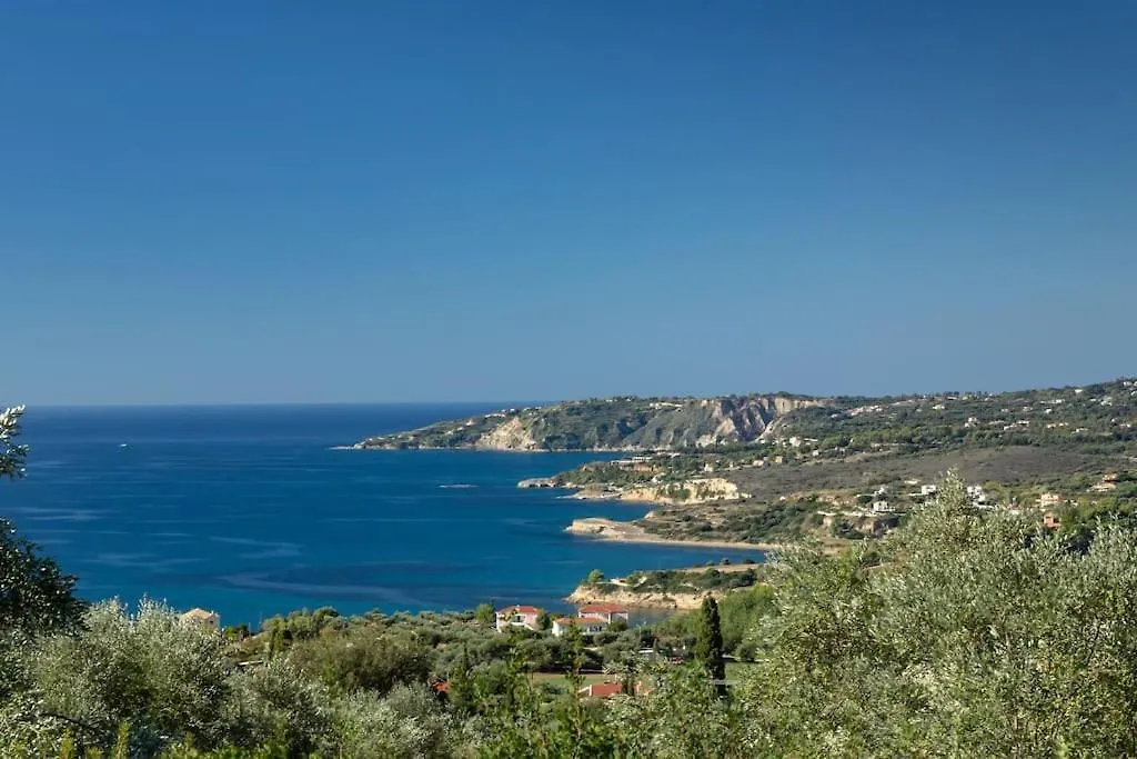 Villa Anna Margarita, Beautiful Modern Villa With Far Reaching Sea Views Livathos  Greece