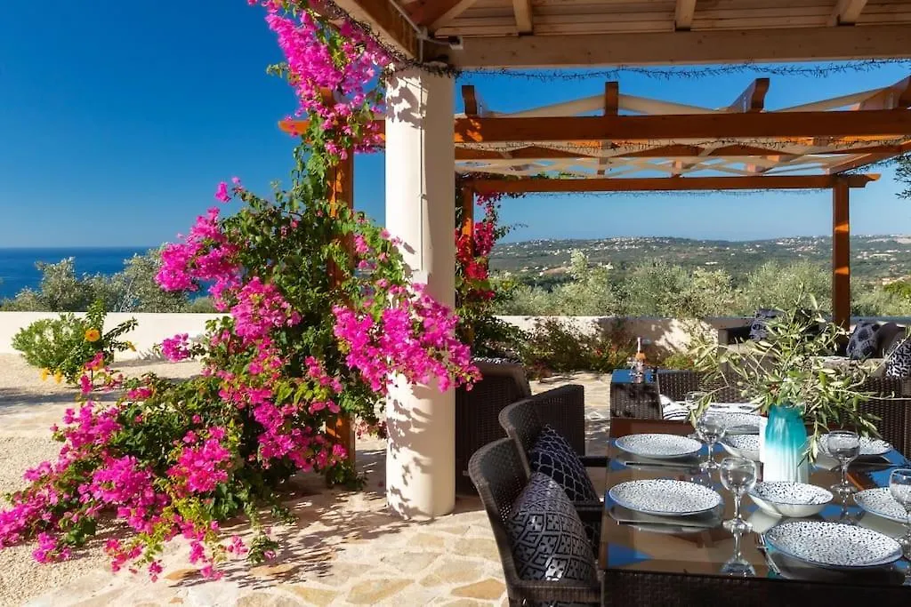 Villa Anna Margarita, Beautiful Modern Villa With Far Reaching Sea Views Livathos  0*, Livathos (Kefalonia) Greece