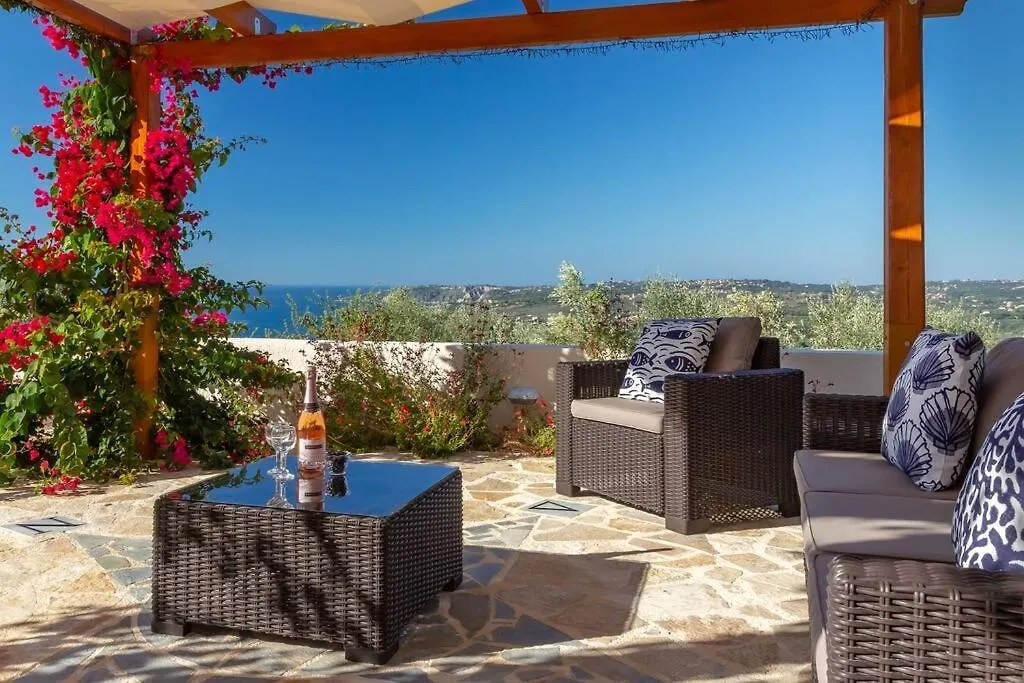 Villa Anna Margarita, Beautiful Modern Villa With Far Reaching Sea Views Livathos